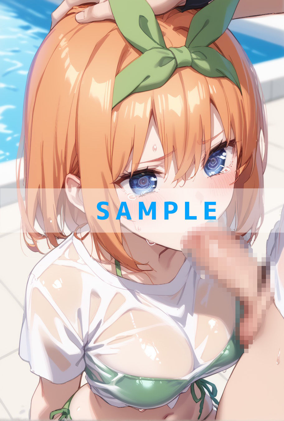 サンプル画像6:濡れT水着がエロすぎた 五〇分の花嫁ver(kawa) [d_639972]