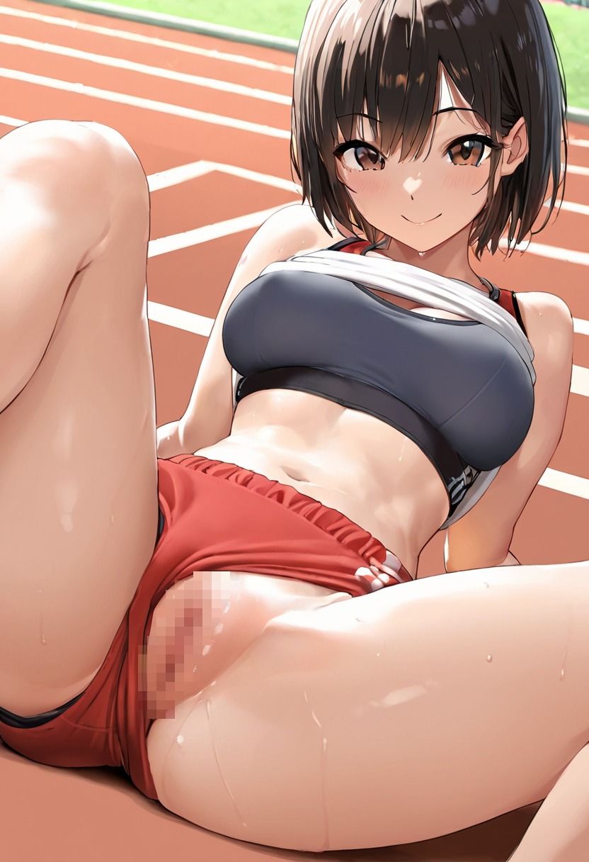 サンプル画像3:陸上部女子は汗だくで性ご奉仕！(いちご大福) [d_639992]