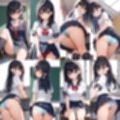 同級生に頼んでおパンティーみせてもらった【500枚】