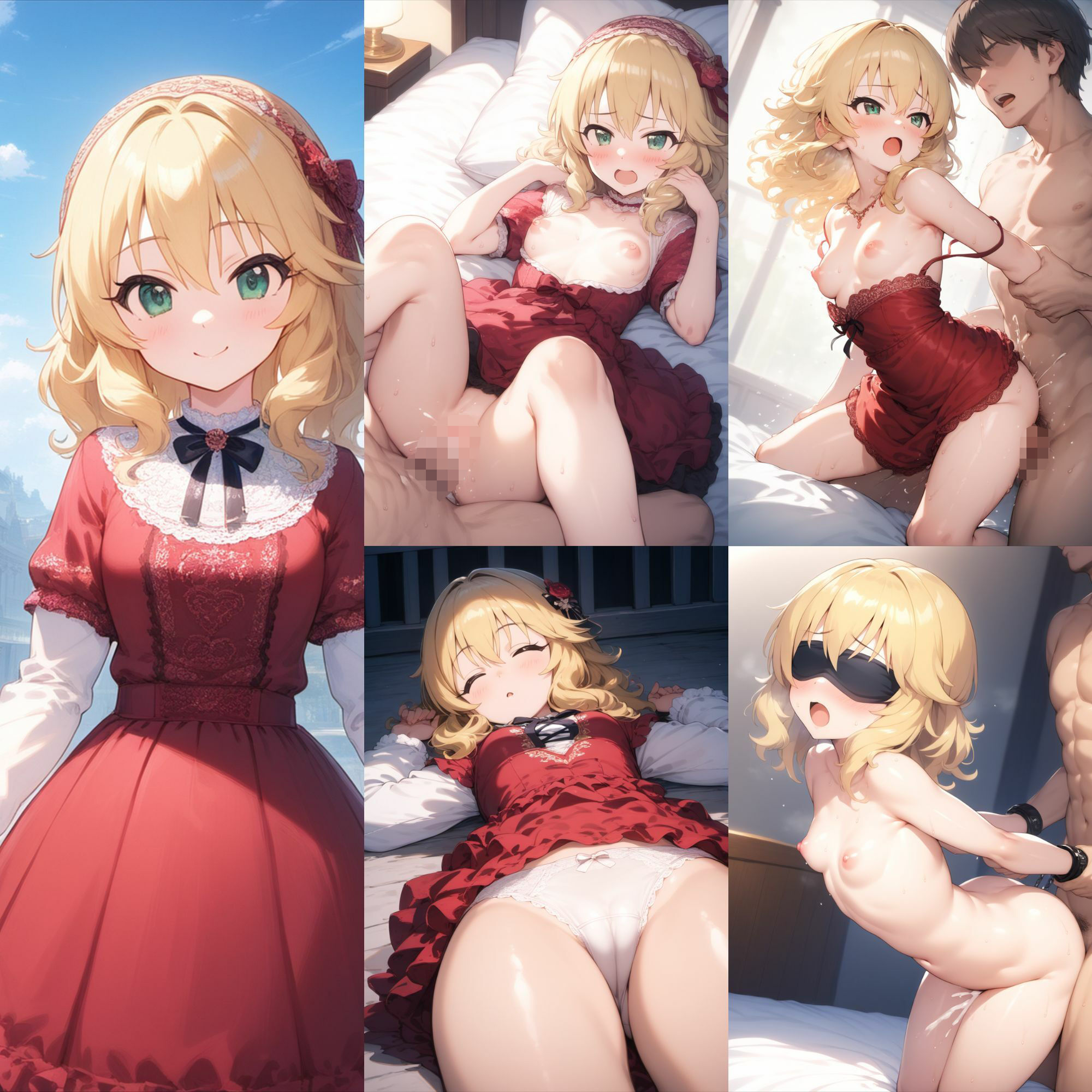 サンプル画像5:デレ〇ス楽園征服(ルミア) [d_640157]