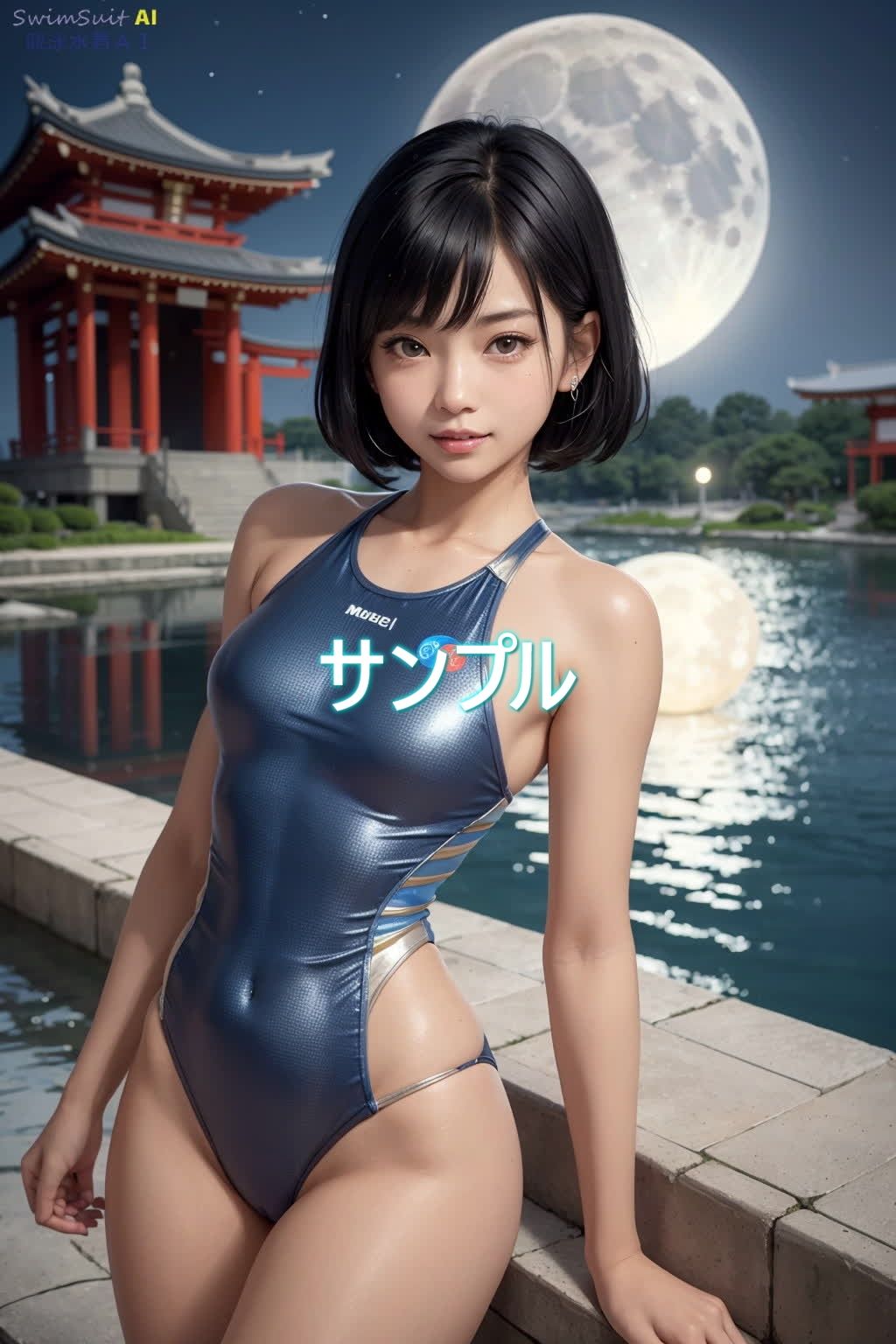 サンプル画像5:日々是競泳水着の彼女【9月】(バスターデュエル) [d_640216]