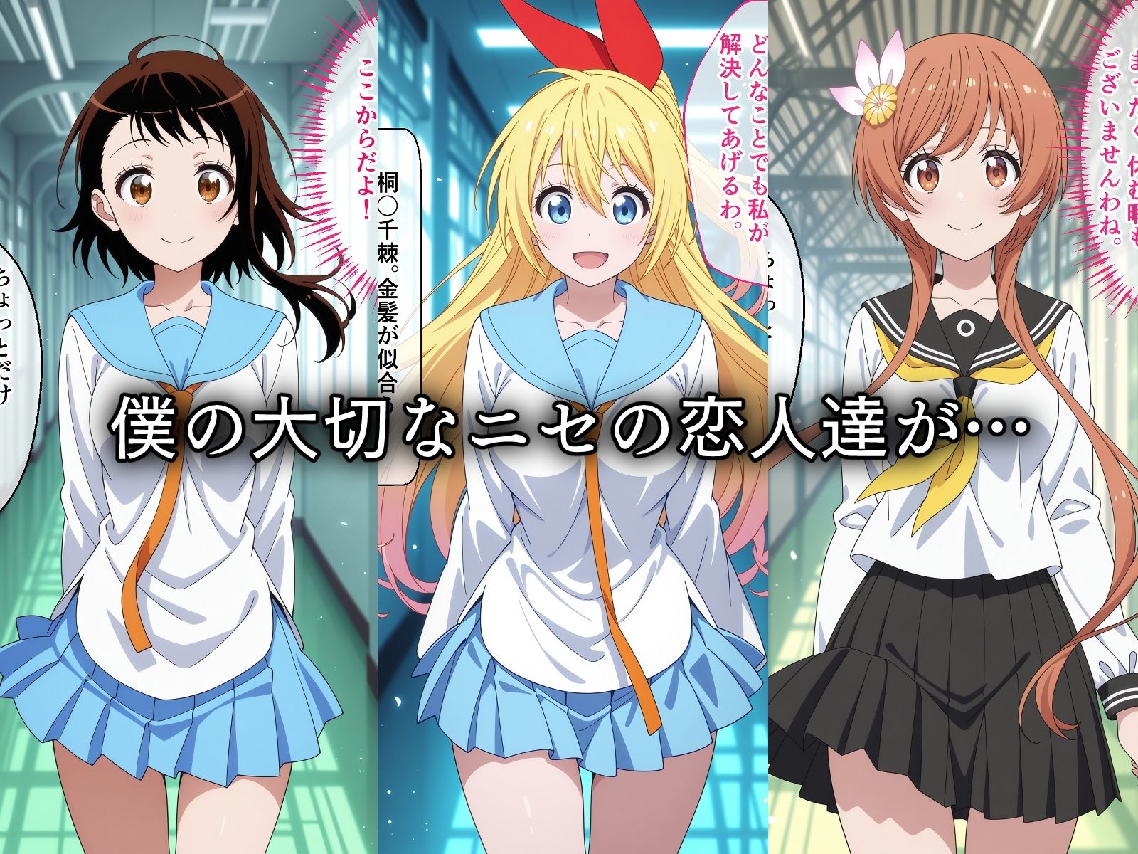 サンプル画像1:寝取られた偽りの恋人たち〜催〇アプリで種付け完了(ロムッテロ) [d_640238]