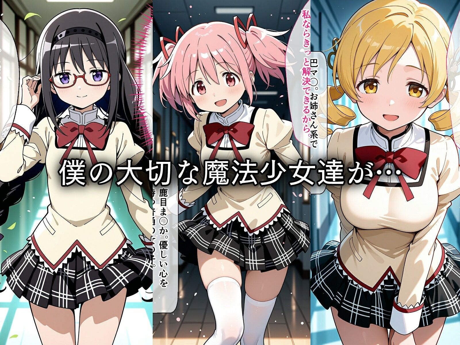 サンプル画像1:寝取られたま〇か達〜催〇アプリで種付け完了(ロムッテロ) [d_640253]