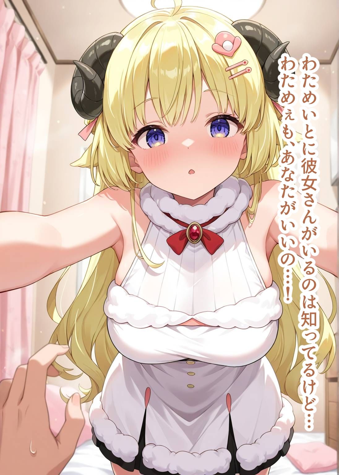 推しのVとセックスする話【角〇わため】 画像3
