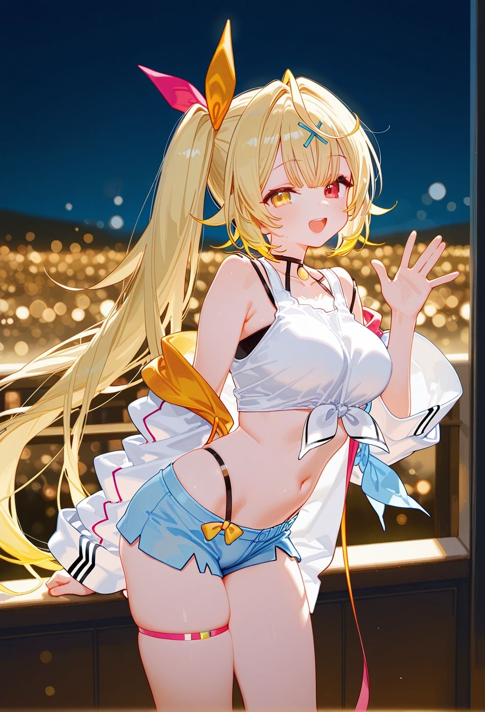 サンプル画像2:アイドルVといちゃらぶえっち【星〇サラ】(なかよしさん) [d_640359]