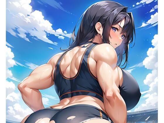 陸上ブルマ尻破れ