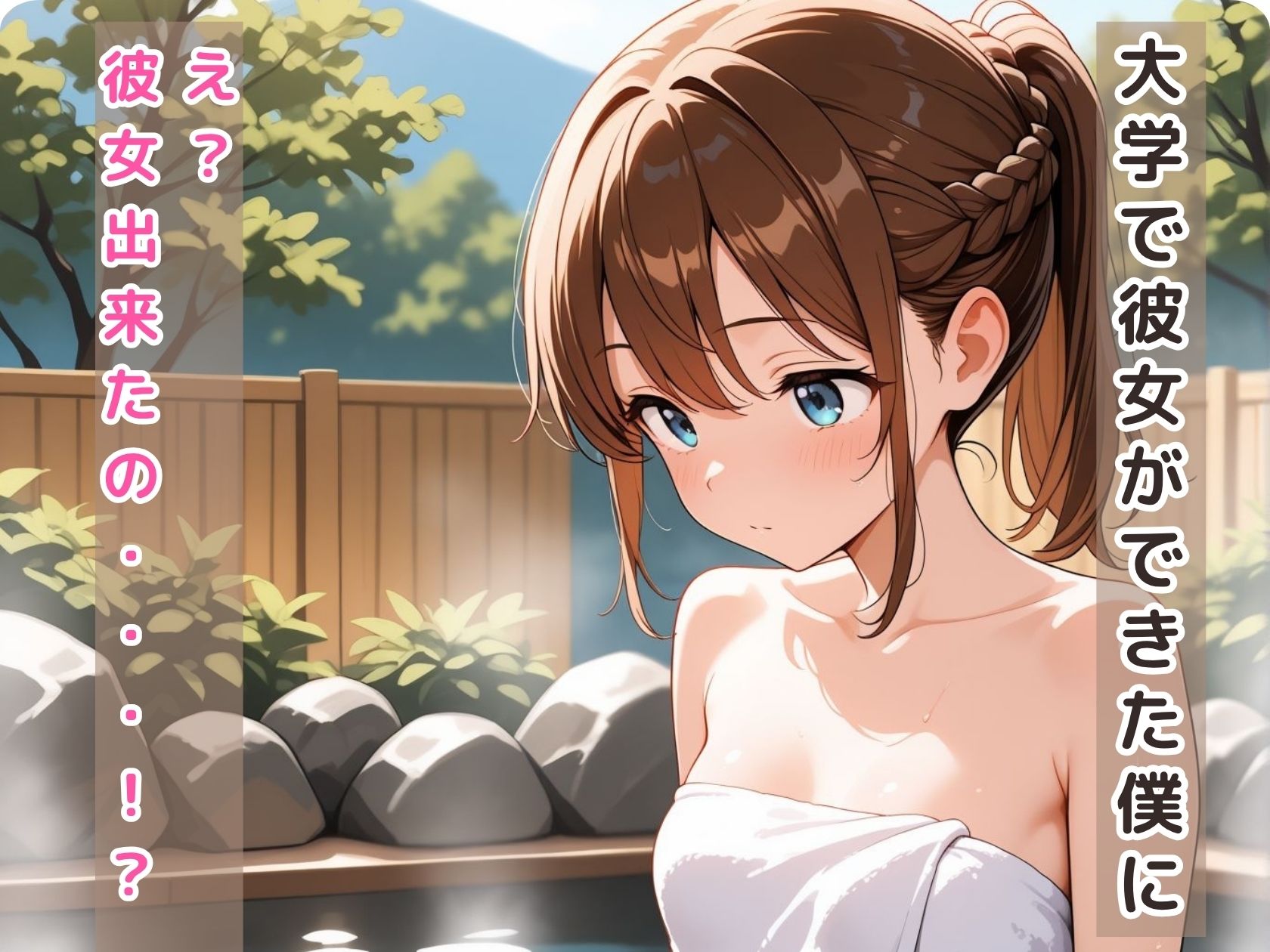 僕が彼女とSEXしないようにいつもヌイてくる妹  篠宮ほたる  温泉編 桃色パルス工房 エロ画像3
