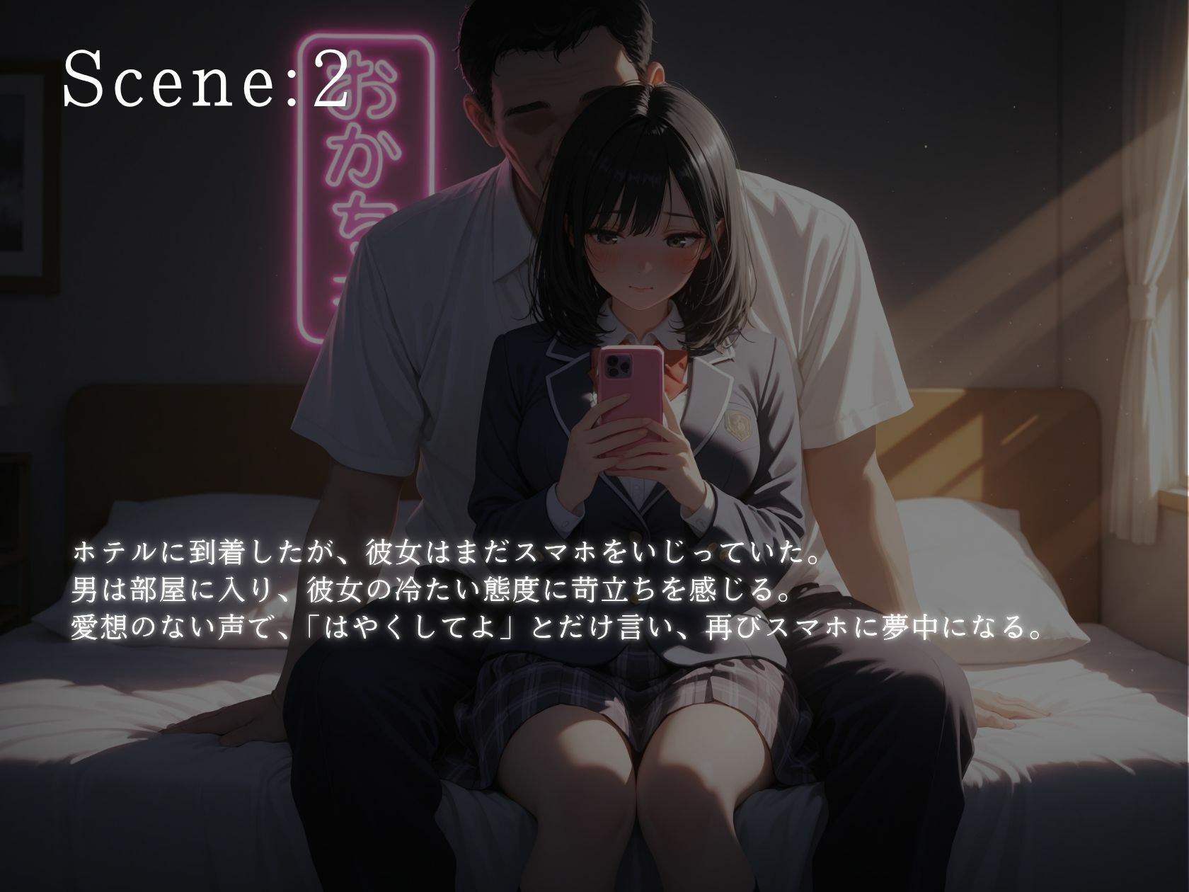 サンプル画像2:生意気なパ〇活娘を徹底制裁(支配の宴) [d_640457]