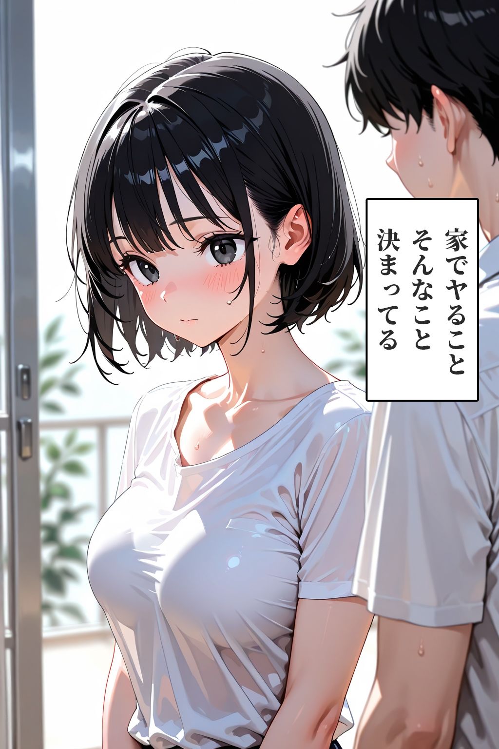 サンプル画像2:親が旅行中に、妹に我慢できず生でヤリまくった話。(タオぱいぱい) [d_640472]