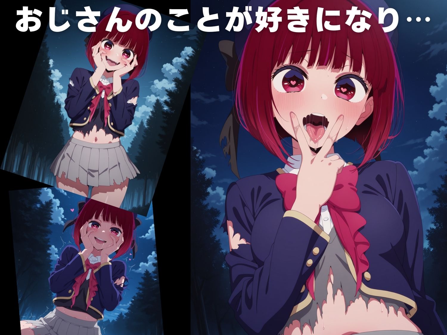 サンプル画像4:【完全敗北】有● かな(僕色) [d_640500]