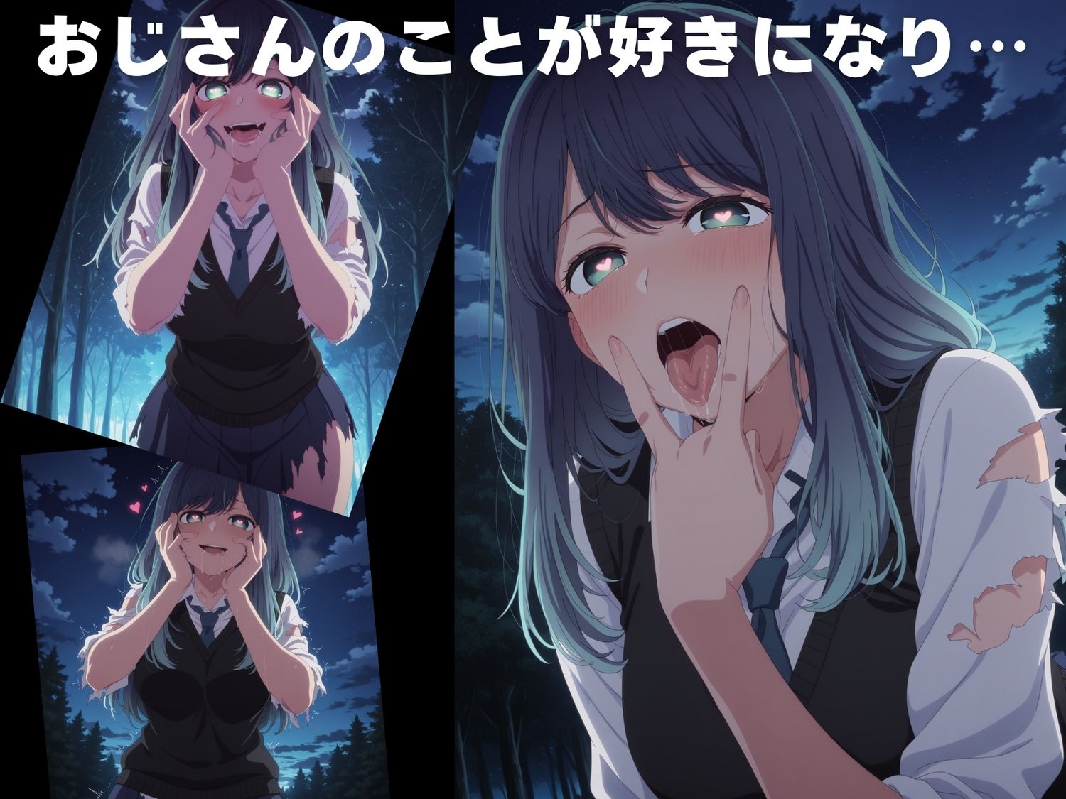 【完全敗北】黒● あかね 画像4