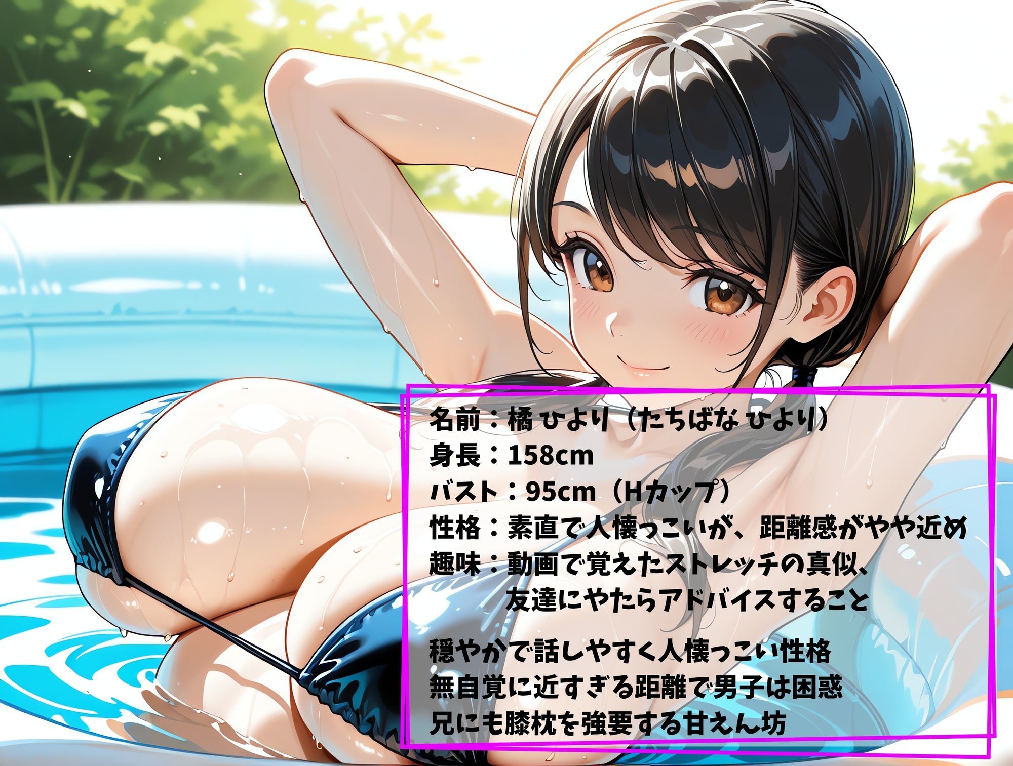 服従爆乳妹 種付け登校日 画像2