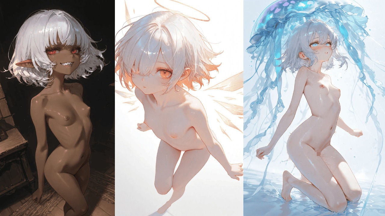 サンプル画像1:異種の悦楽譚 〜3人の秘めごと〜(誘惑のささやき) [d_640580]