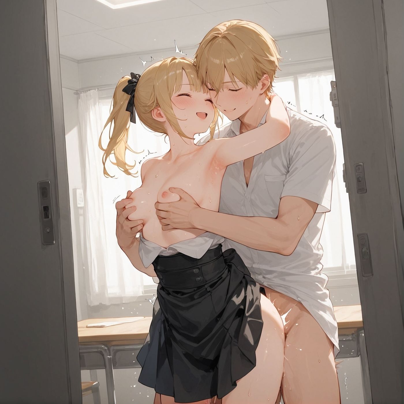 サンプル画像3:学園性活！ハメを外しまくる文化祭【メイド編7の厳選CG200枚収録】(アオとハル) [d_640592]