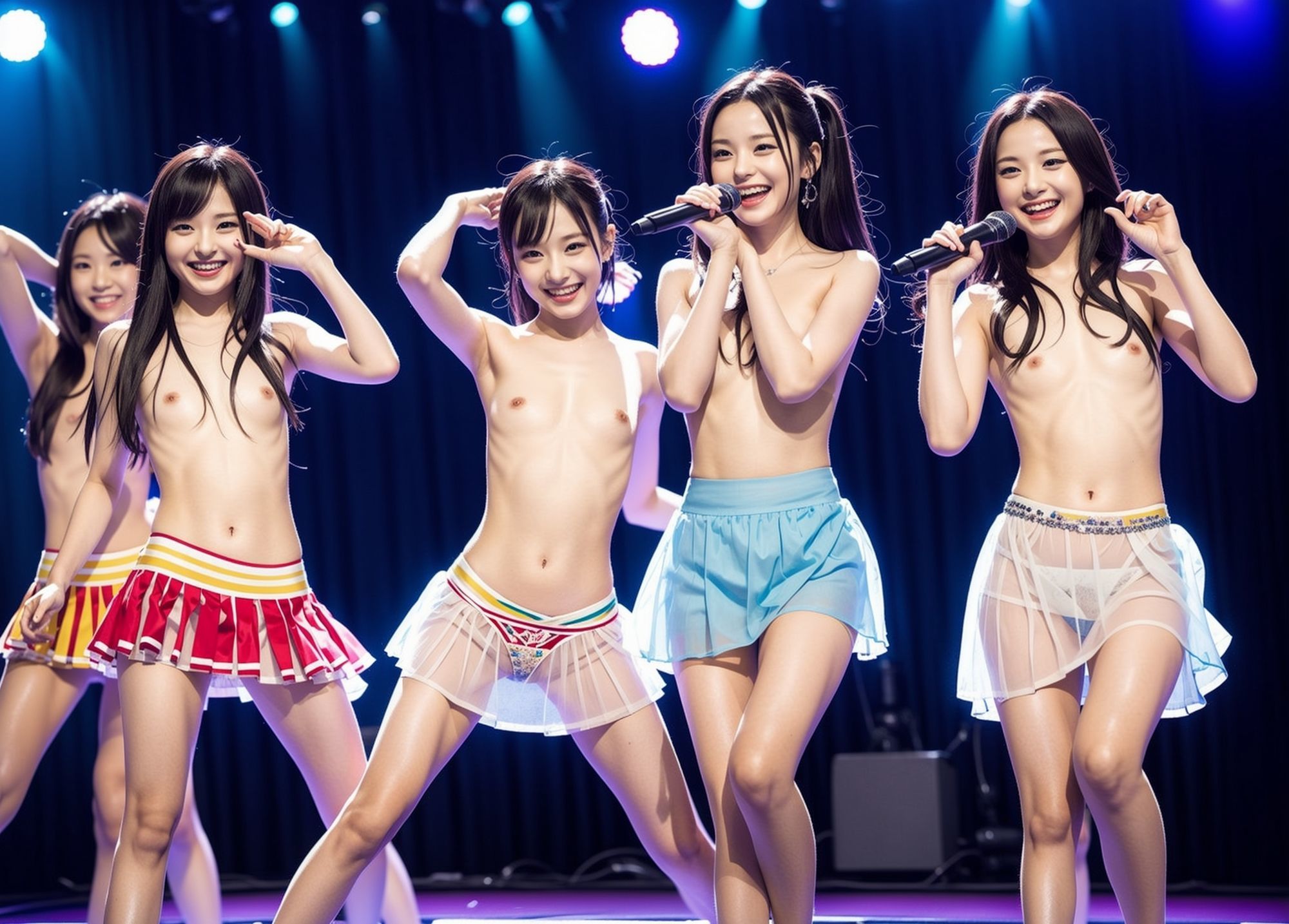 令和のストリップ劇場  〜アイドル衣装編〜【131 P】 画像3