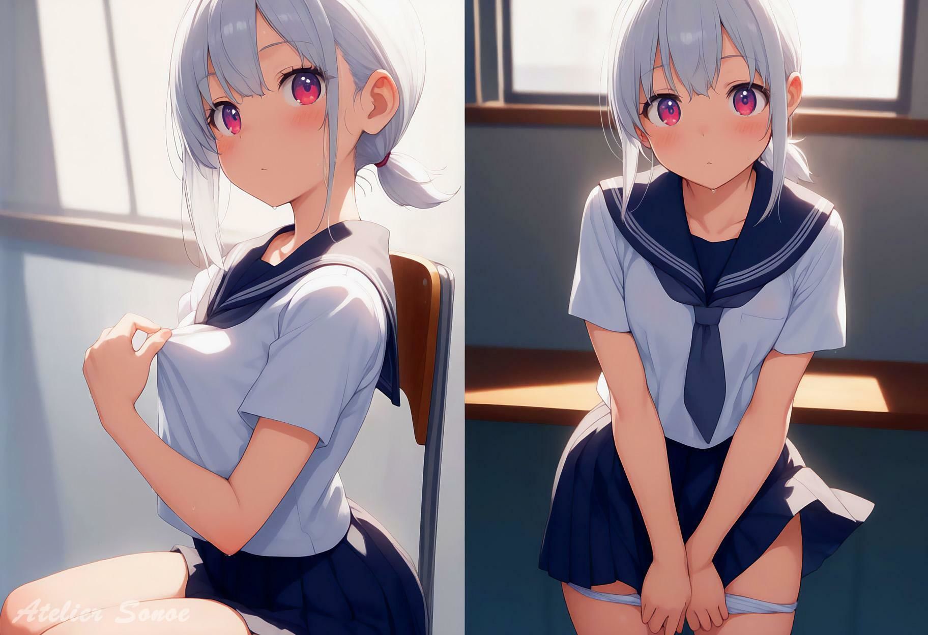 サンプル画像1:放課後ふたりエッチ – マルチビューコレクション(Atelier Sonoe) [d_640727]