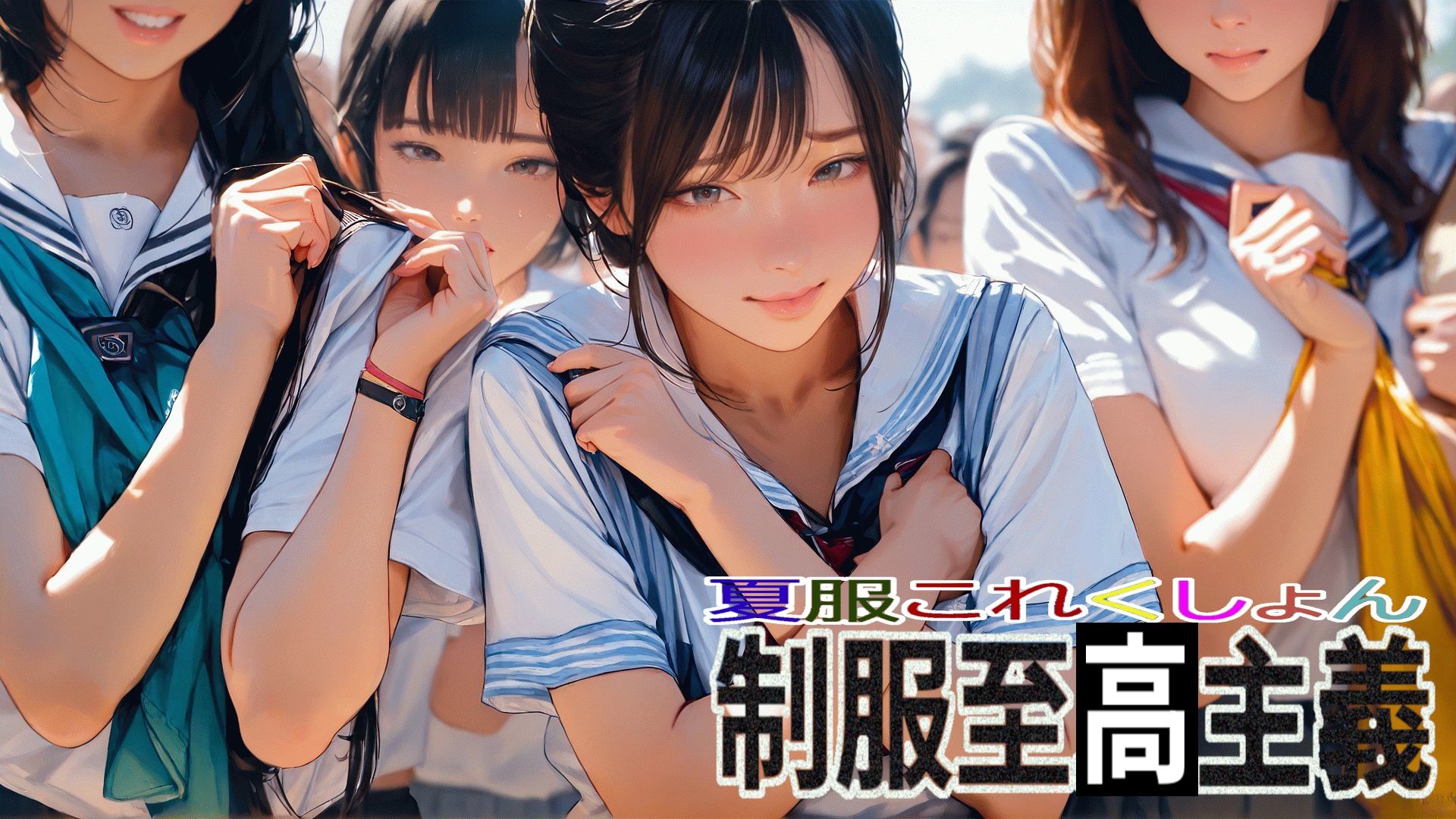 サンプル画像1:夏服これくしょん  制服至高主義(Gugh Gouf Burgers) [d_640774]