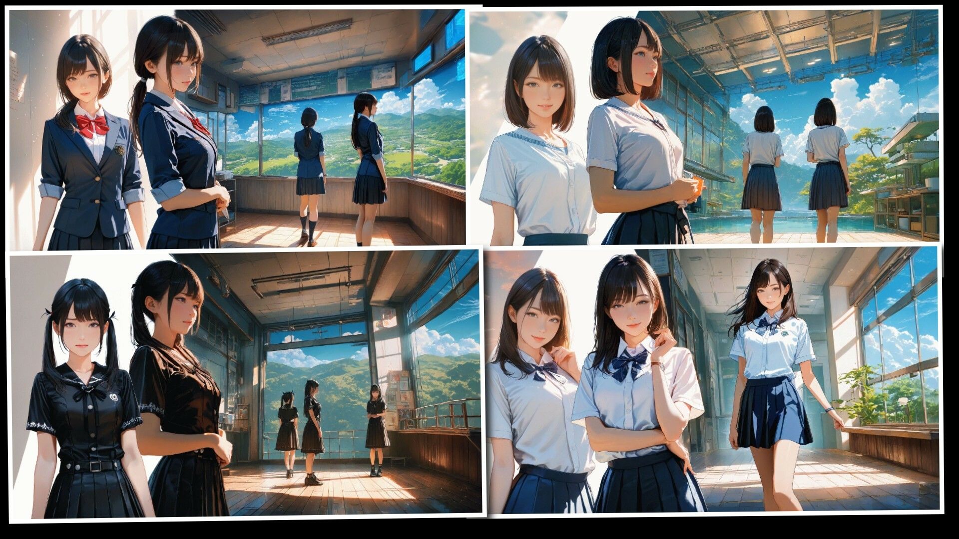 サンプル画像4:夏服これくしょん  制服至高主義(Gugh Gouf Burgers) [d_640774]