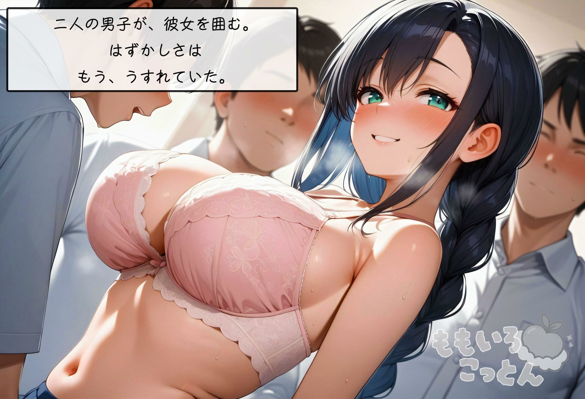 サンプル画像3:本好き彼女は我慢できない vol.3(ももいろこっとん) [d_640791]