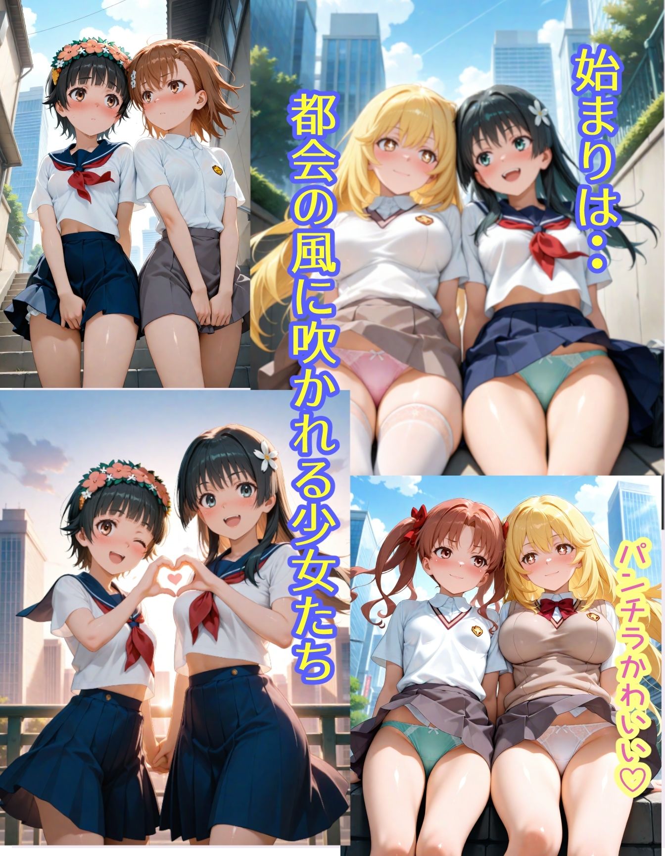 サンプル画像1:とある能力女子たちをコスプレさせてハメてみました(ForestGreen) [d_640812]
