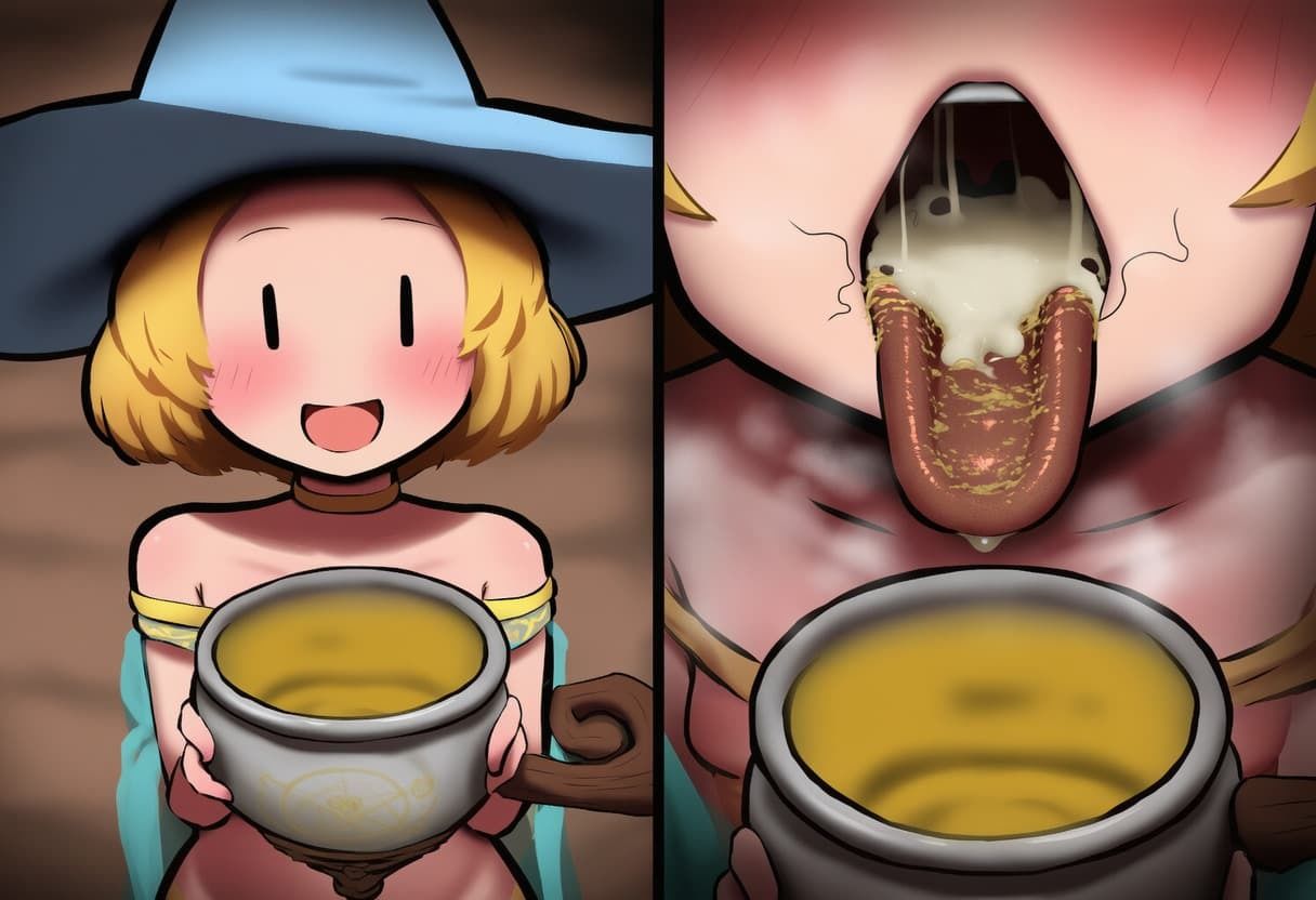 サンプル画像2:モブ顔エルフと淫魔のマナ回収(おさかなの泉) [d_640888]