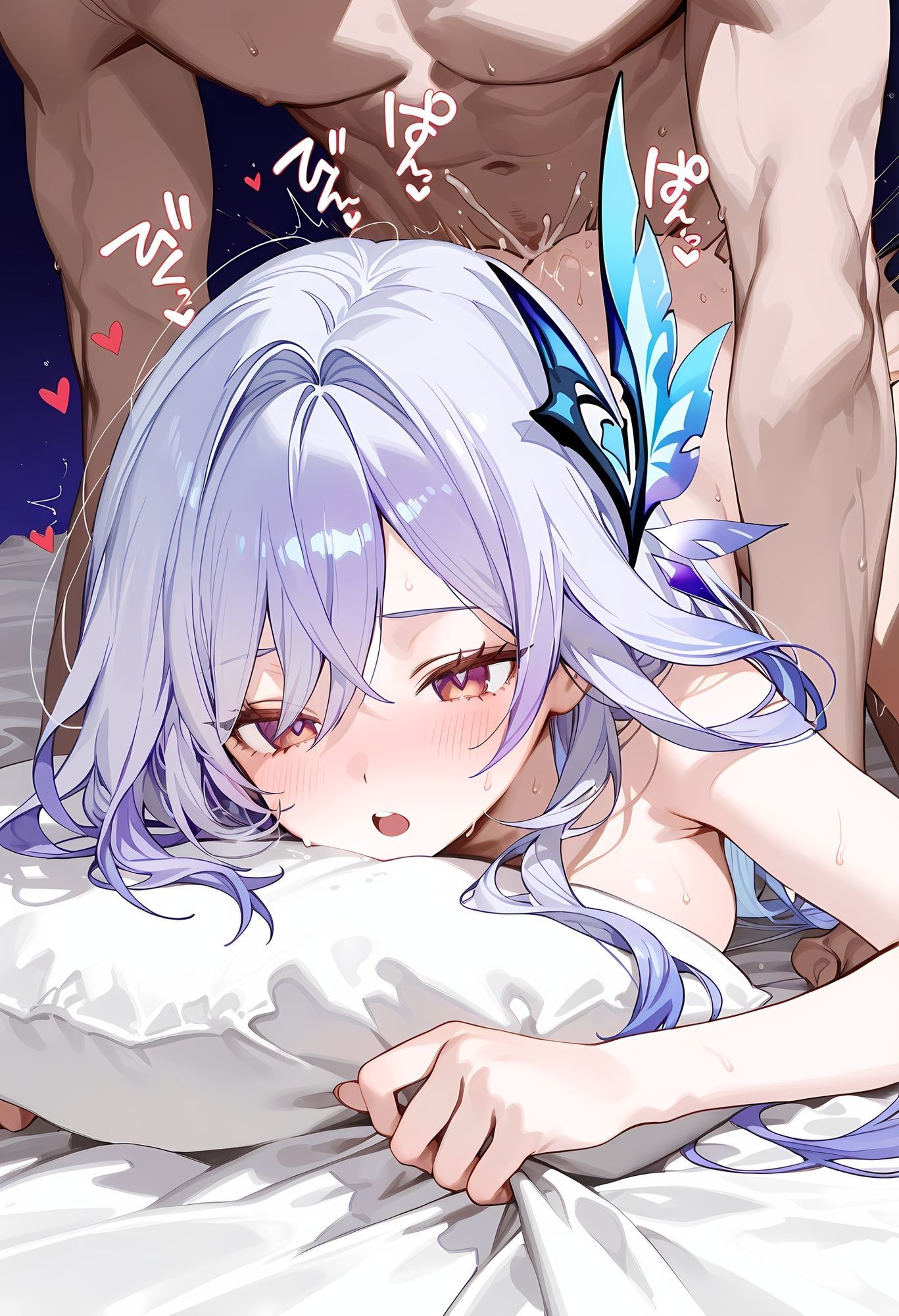 サンプル画像5:スカー◯とラブラブえっち(スタジオぺくそん) [d_640898]