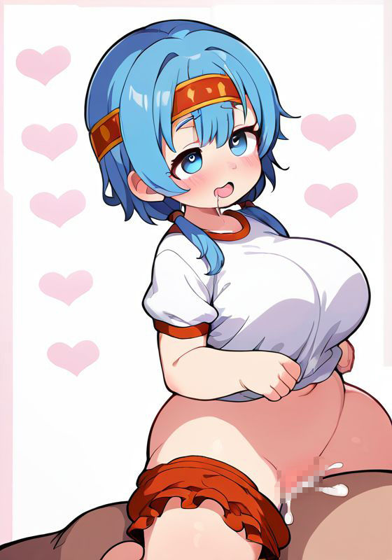 サンプル画像4:AI差分100枚】ロリ×巨乳×むっちり×巨尻 詰め合わせ Vol.010(オランダの妻) [d_640912]