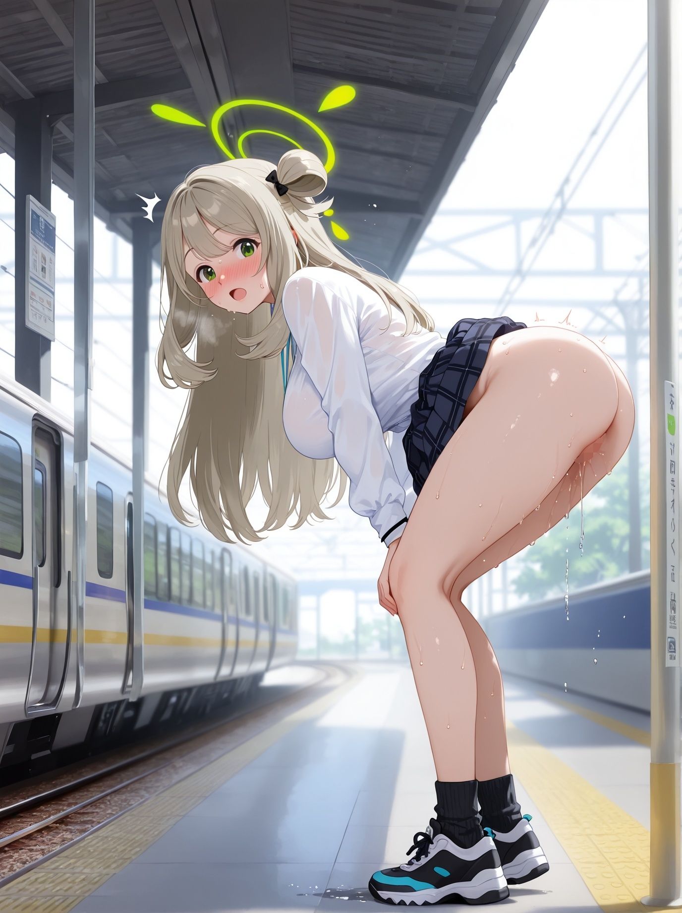 サンプル画像2:ブルアカ  ノノミちゃん毎日更新Hな写真記録(羞恥工房) [d_640913]