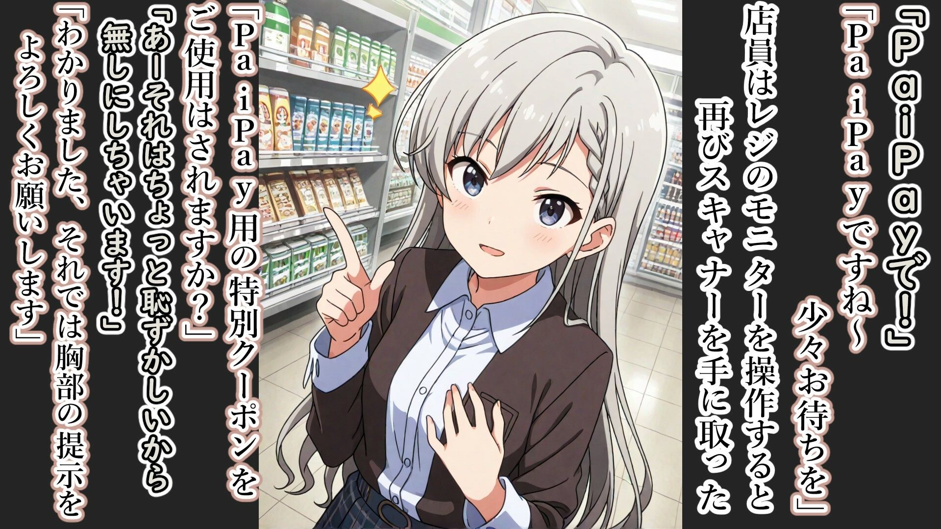 サンプル画像1:支払いはPaiPayで！(張りぼて) [d_641156]