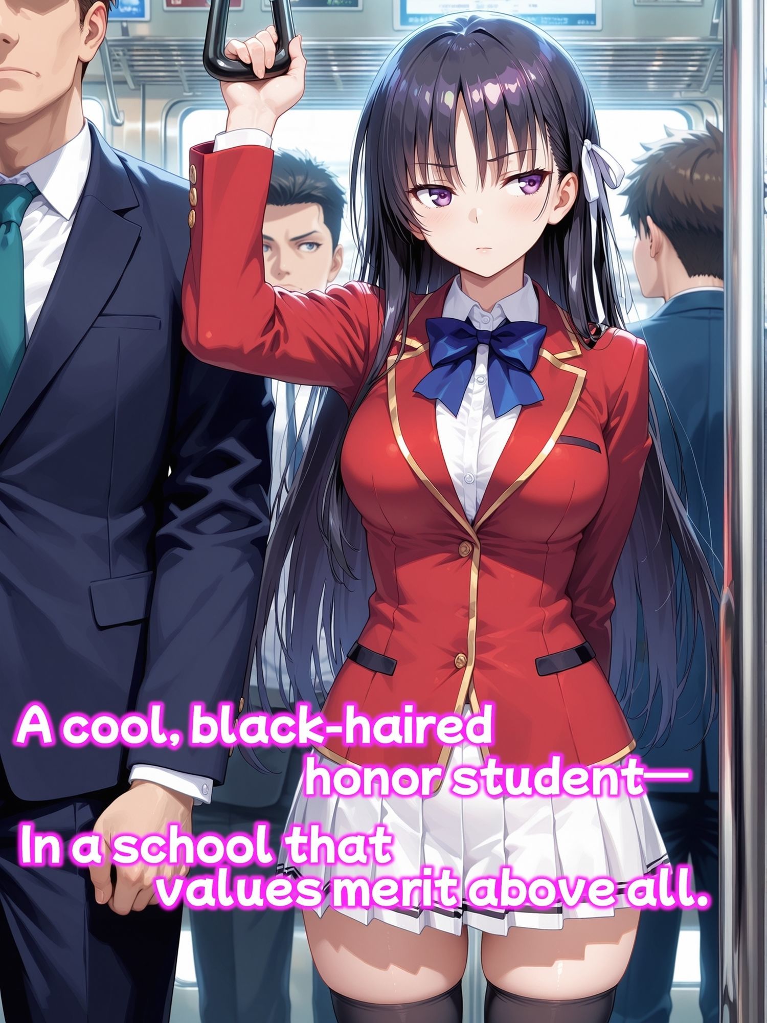 サンプル画像4:狙われた黒髪優等生〜電車痴〇の餌食に〜(CreaTeSun) [d_641316]