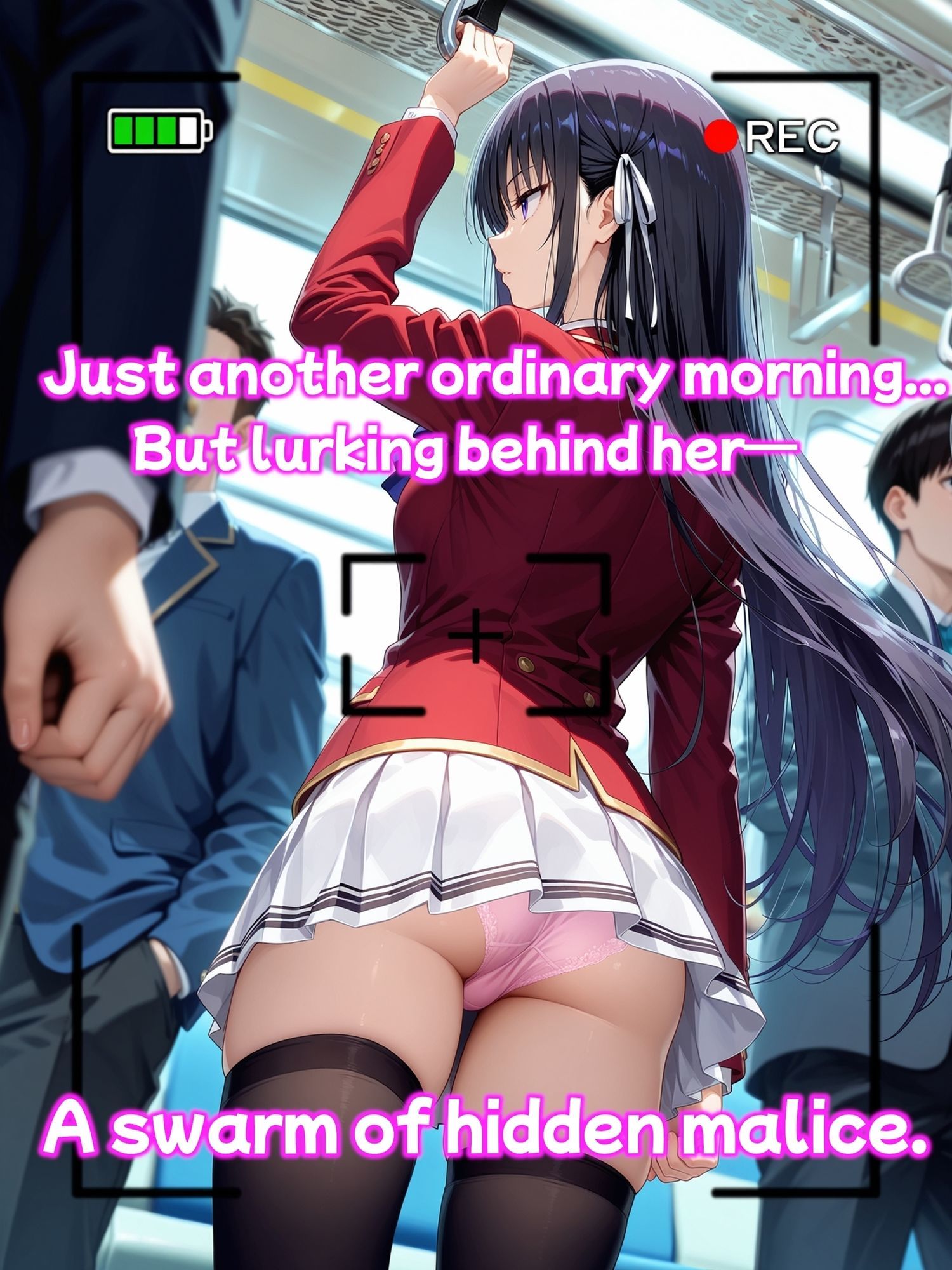 サンプル画像5:狙われた黒髪優等生〜電車痴〇の餌食に〜(CreaTeSun) [d_641316]