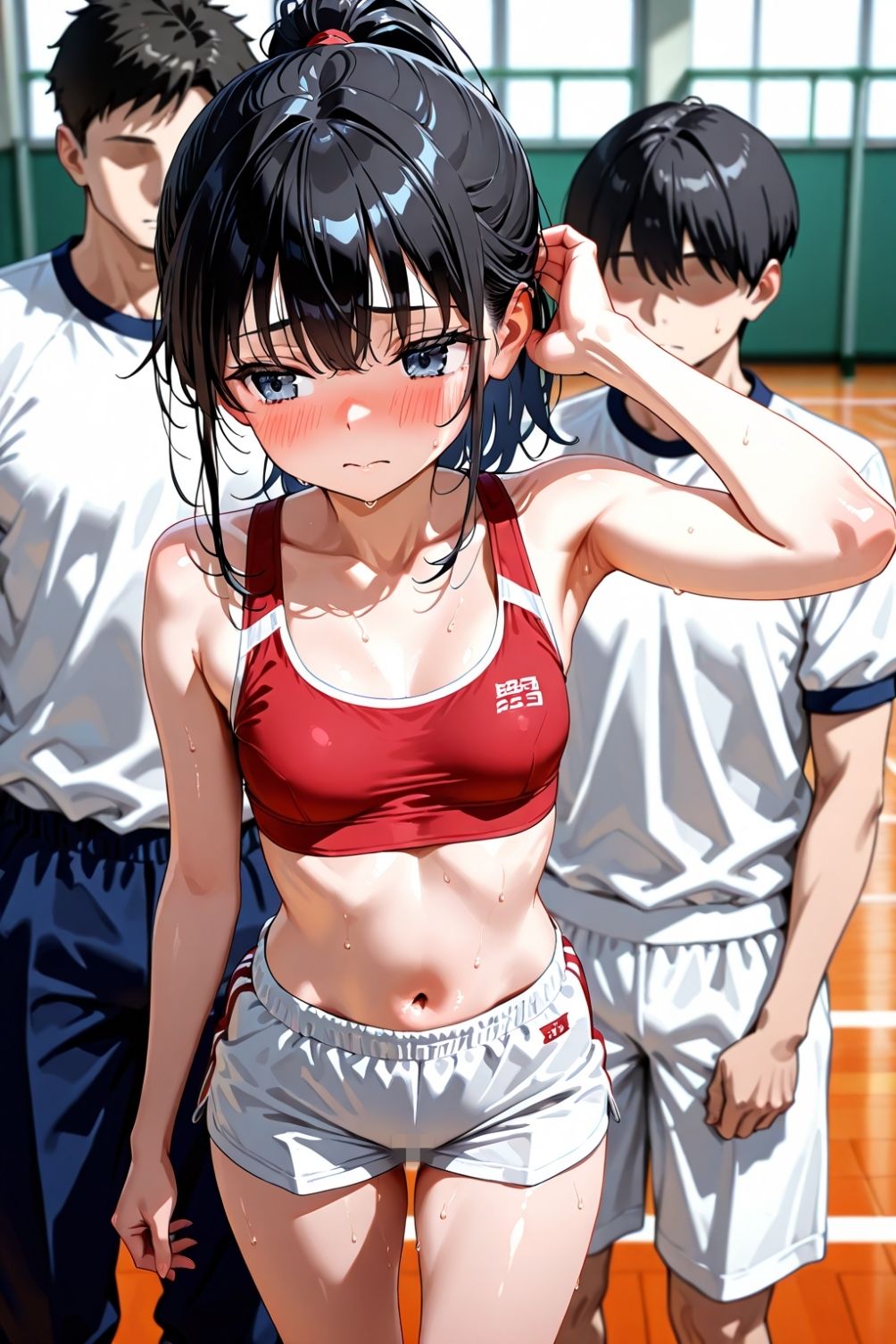 媚薬ドリンクで快楽堕ち汗まみれ発情_3