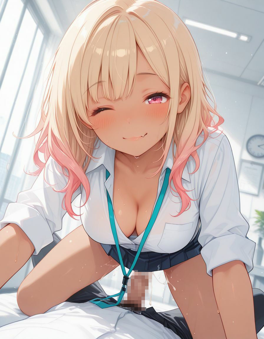 サンプル画像4:【動画】ギャルと秘書と性交(AIrast Office) [d_641411]