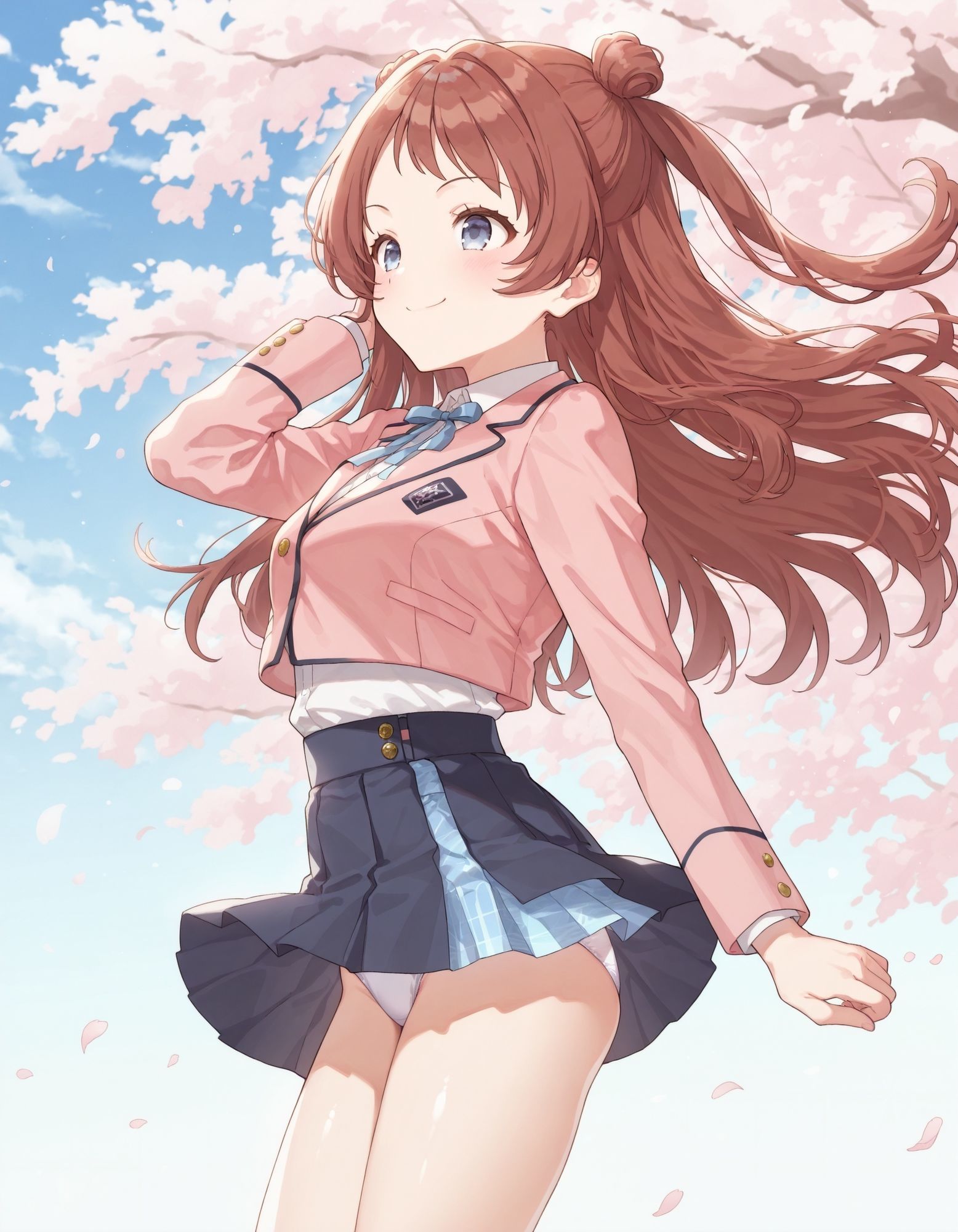 花〇咲季のパンチラ〜制服編〜 画像8