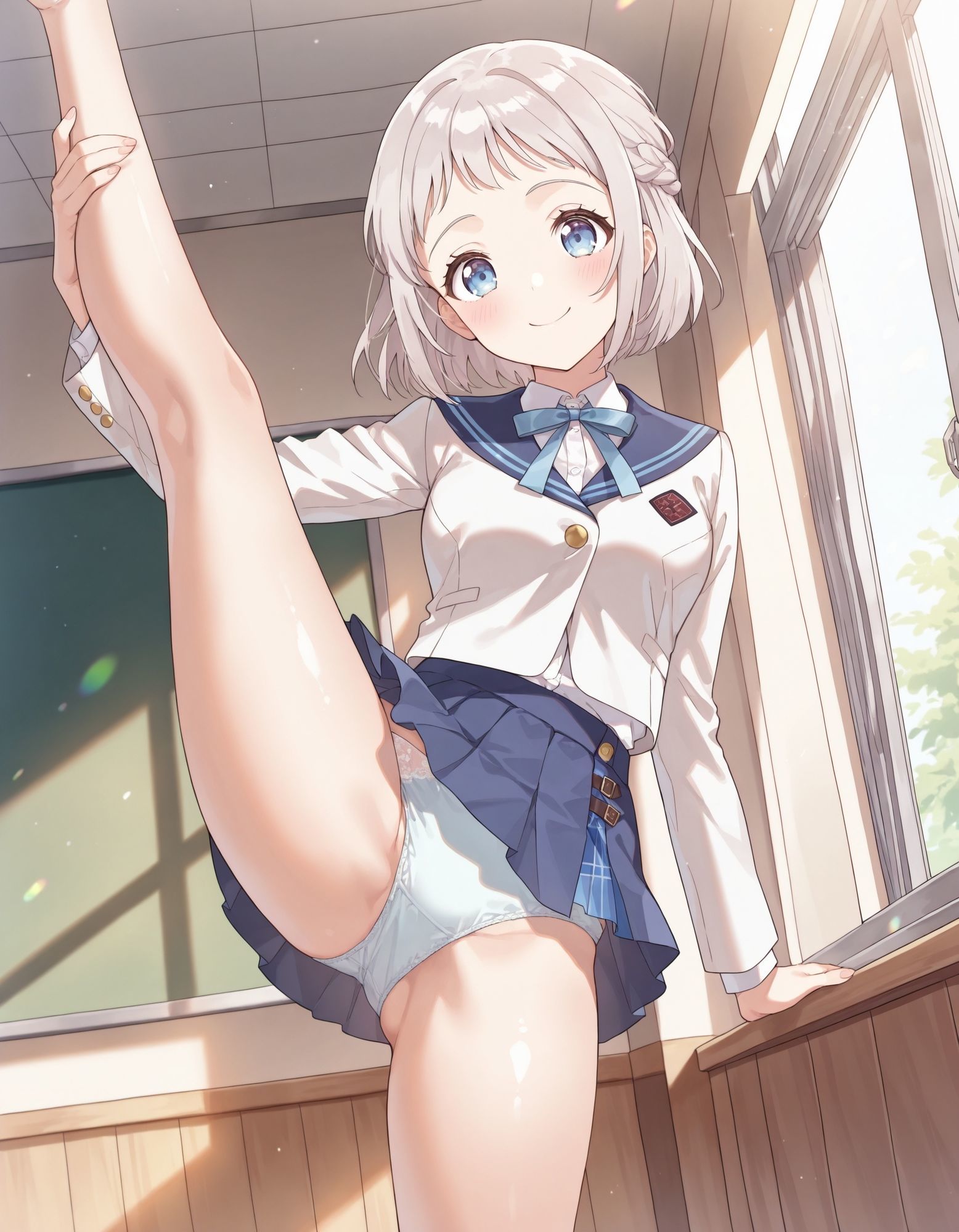 サンプル画像4:葛〇リーリヤのパンチラ〜制服編〜(D.P.H.) [d_641468]