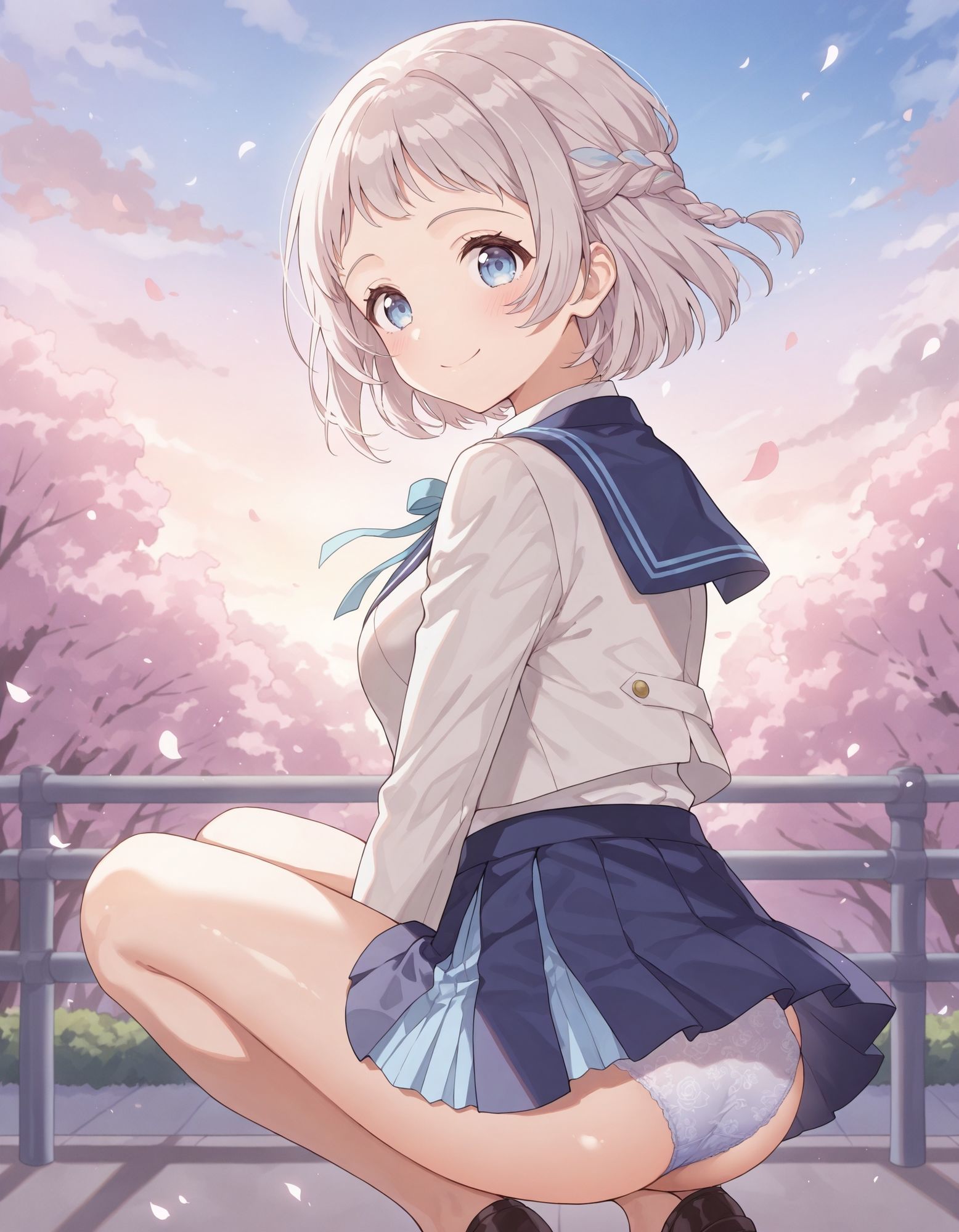 サンプル画像5:葛〇リーリヤのパンチラ〜制服編〜(D.P.H.) [d_641468]