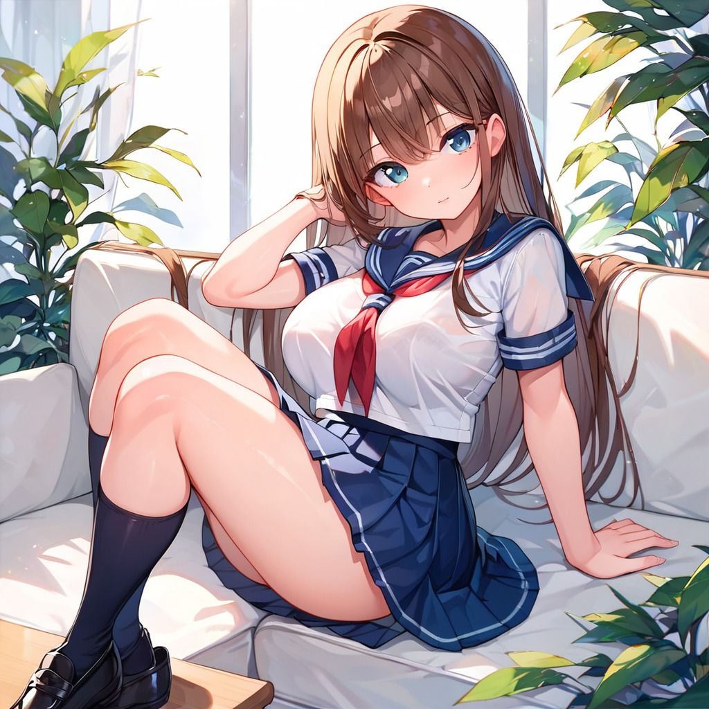 快感欲しさに 誘ってくるJK サンプル画像 3