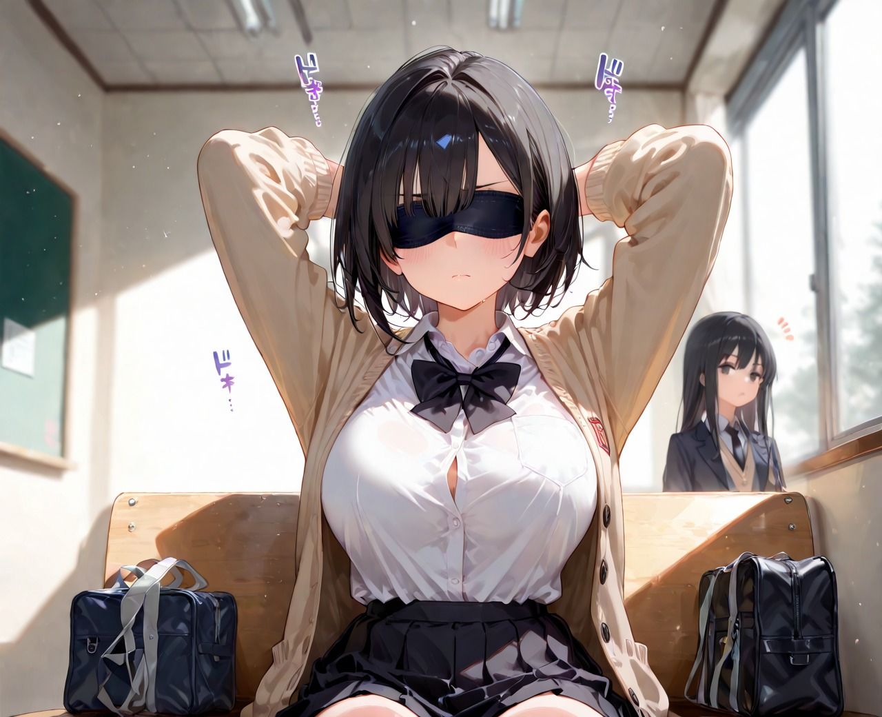 サンプル画像6:少しボーイッシュな運動部女子(じゃこんにゃく) [d_641520]