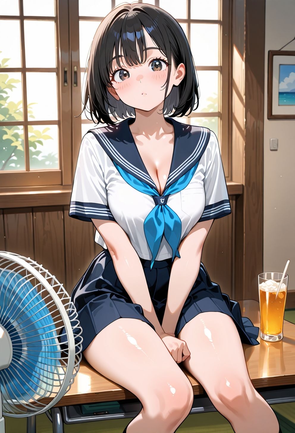 サンプル画像1:従順な女生徒を只今共同生指導(狐の嫁入り) [d_641523]