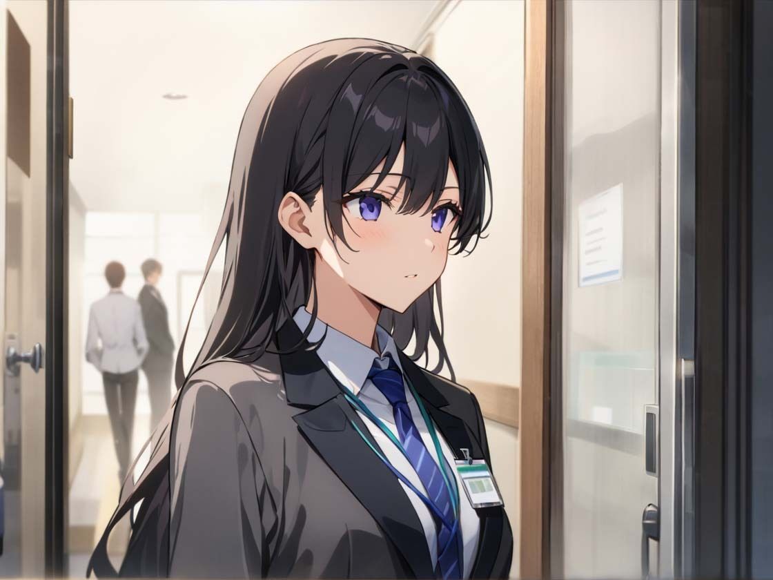 サンプル画像5:職場の同僚たちにアクメ責めされる20代美乳スレンダー新入社員OL(ミクルート) [d_641573]