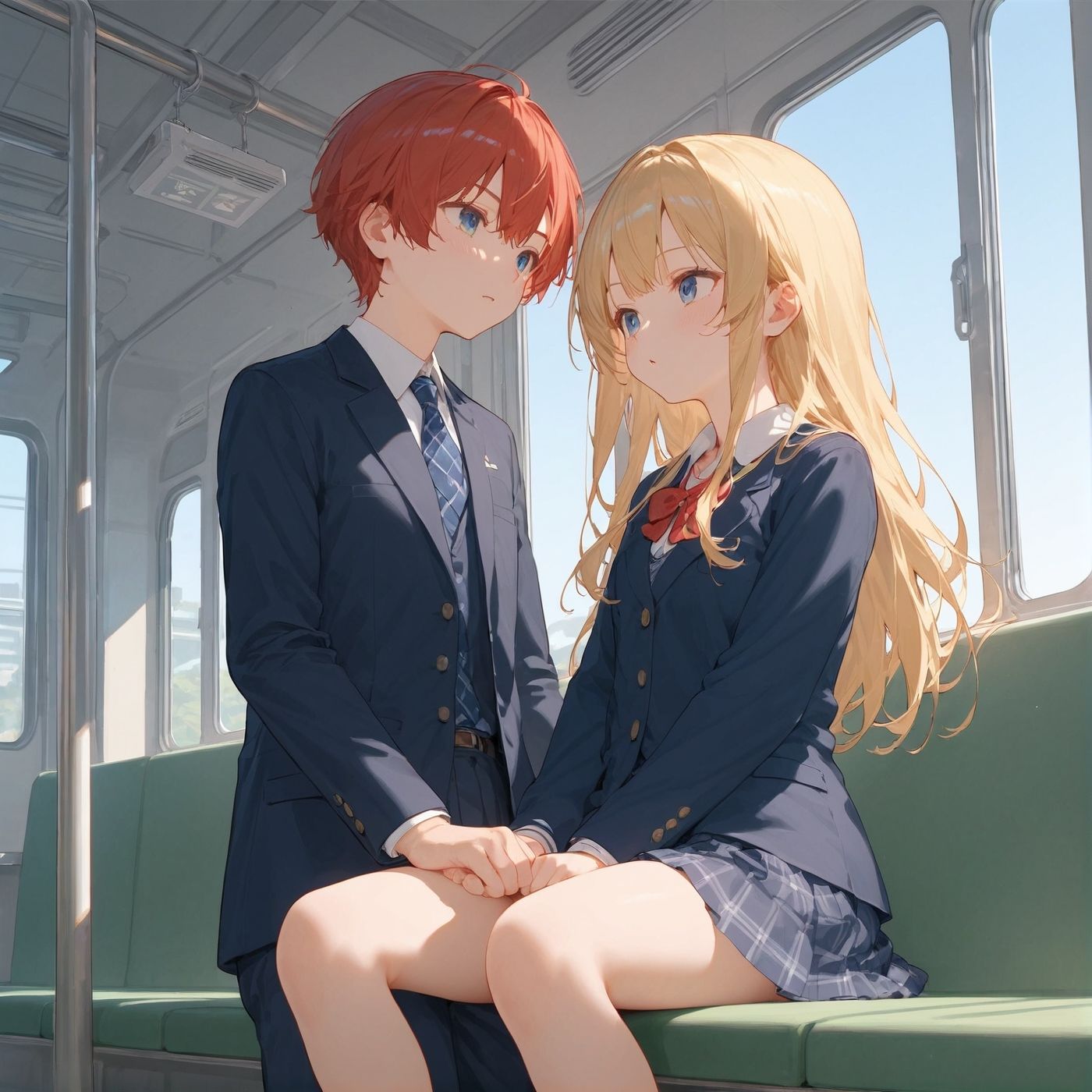 ビッチ用レ●プ車両！乗ったら終点まで乗り継ぎまくってください【制服美少女の厳選CG300枚収録】 画像7