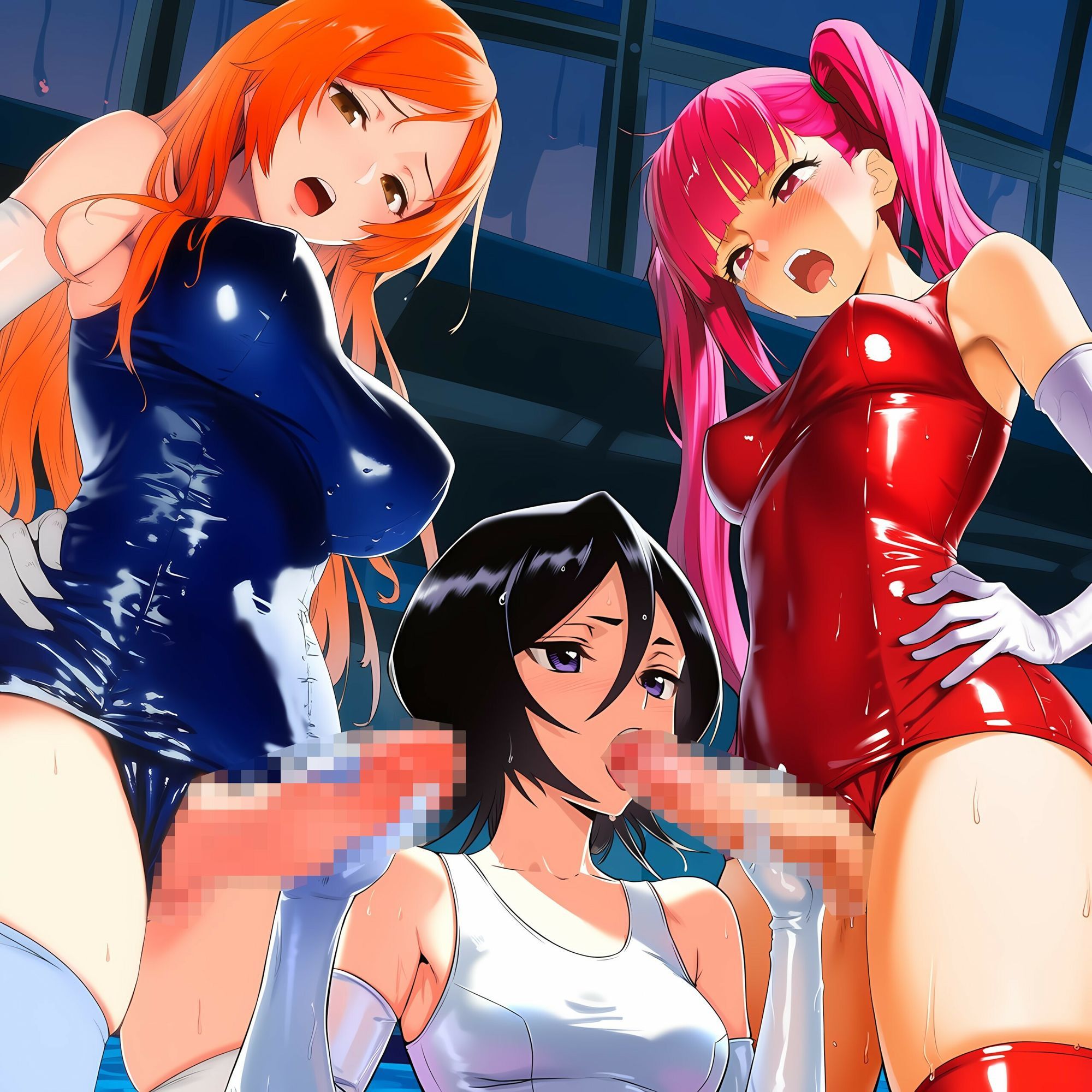 Bleach ルキア × 織姫 画像10