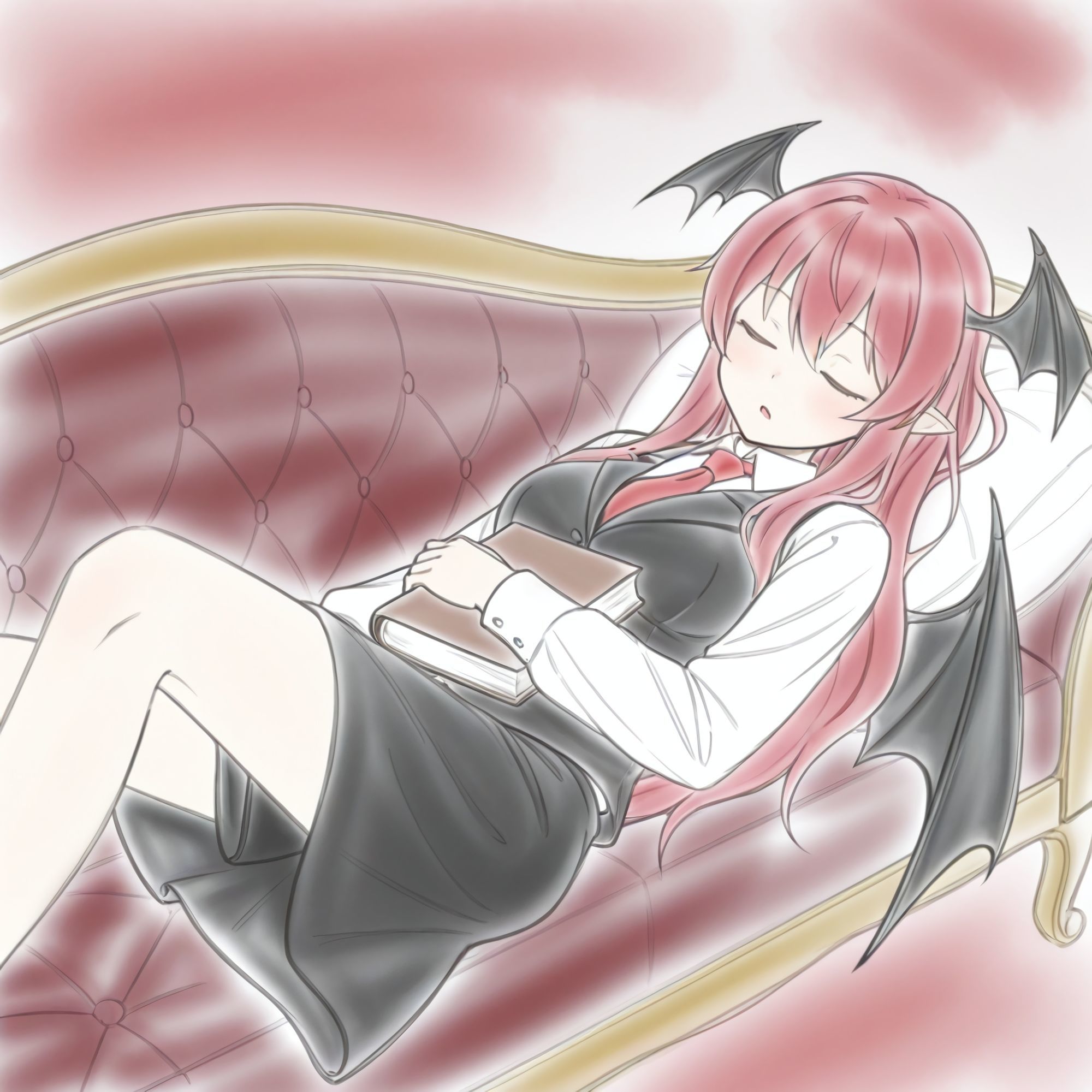 サンプル画像1:こあくまイラストまとめ(髀肉) [d_641645]