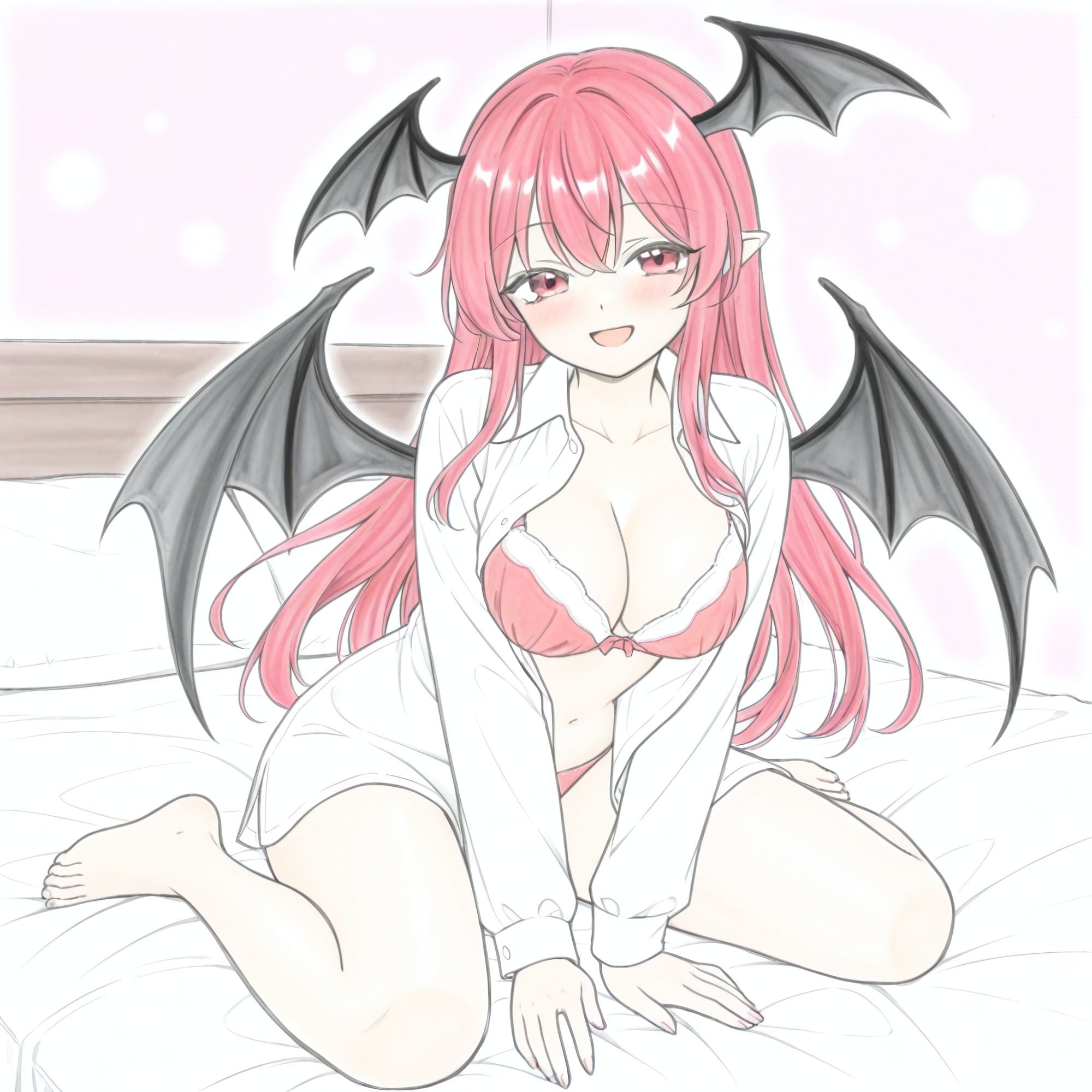 サンプル画像3:こあくまイラストまとめ(髀肉) [d_641645]