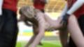 【△100】古舘友梨 陸上部の助っ人として大会に出たところ、同じスタジアムに来ていたアメフト部の男子に犯●れる Vol.007（おっぱい丸出し・3Pフェラ）