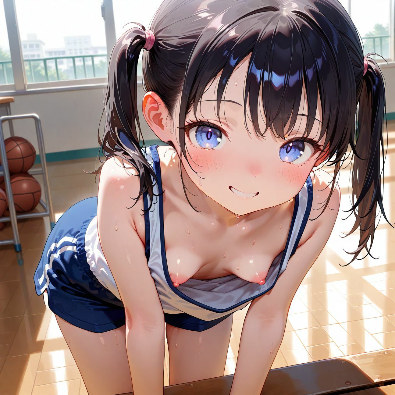 彼女の無防備すぎる体操服姿に理性崩壊11