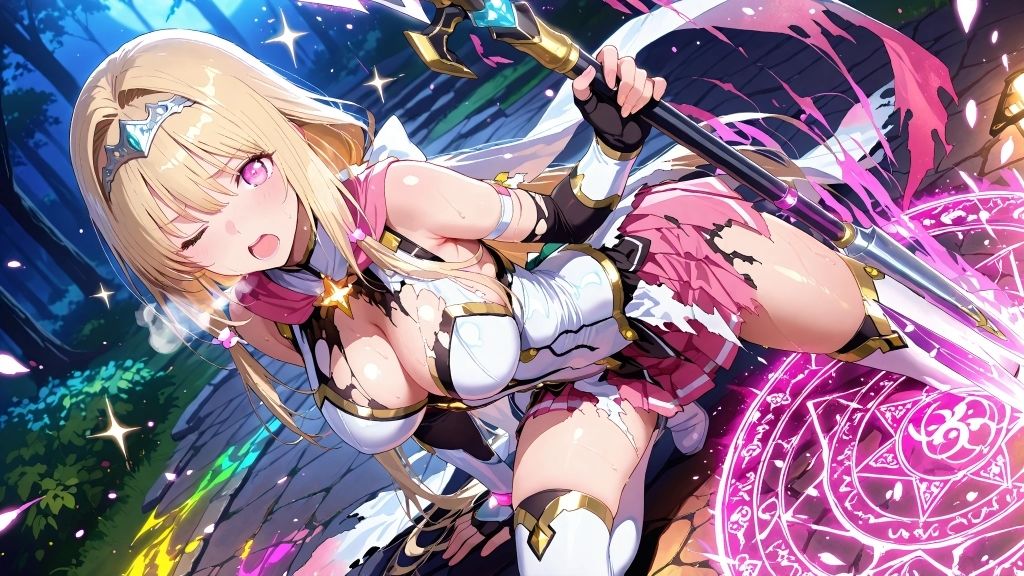 サンプル画像4:僕と契約した魔法少女がオークに凌●される  vol.2(種付けプレス加工株式会社) [d_641786]