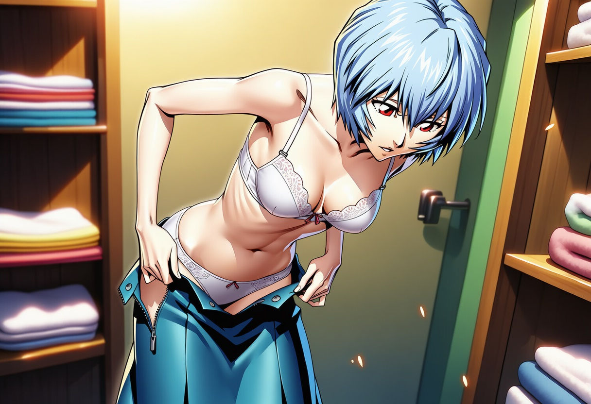 サンプル画像3:エヴァパイロット三人娘  お試しセット(slender) [d_641793]