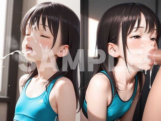 スポブラつるぺた娘に種付けぶっかけ サンプル画像 5