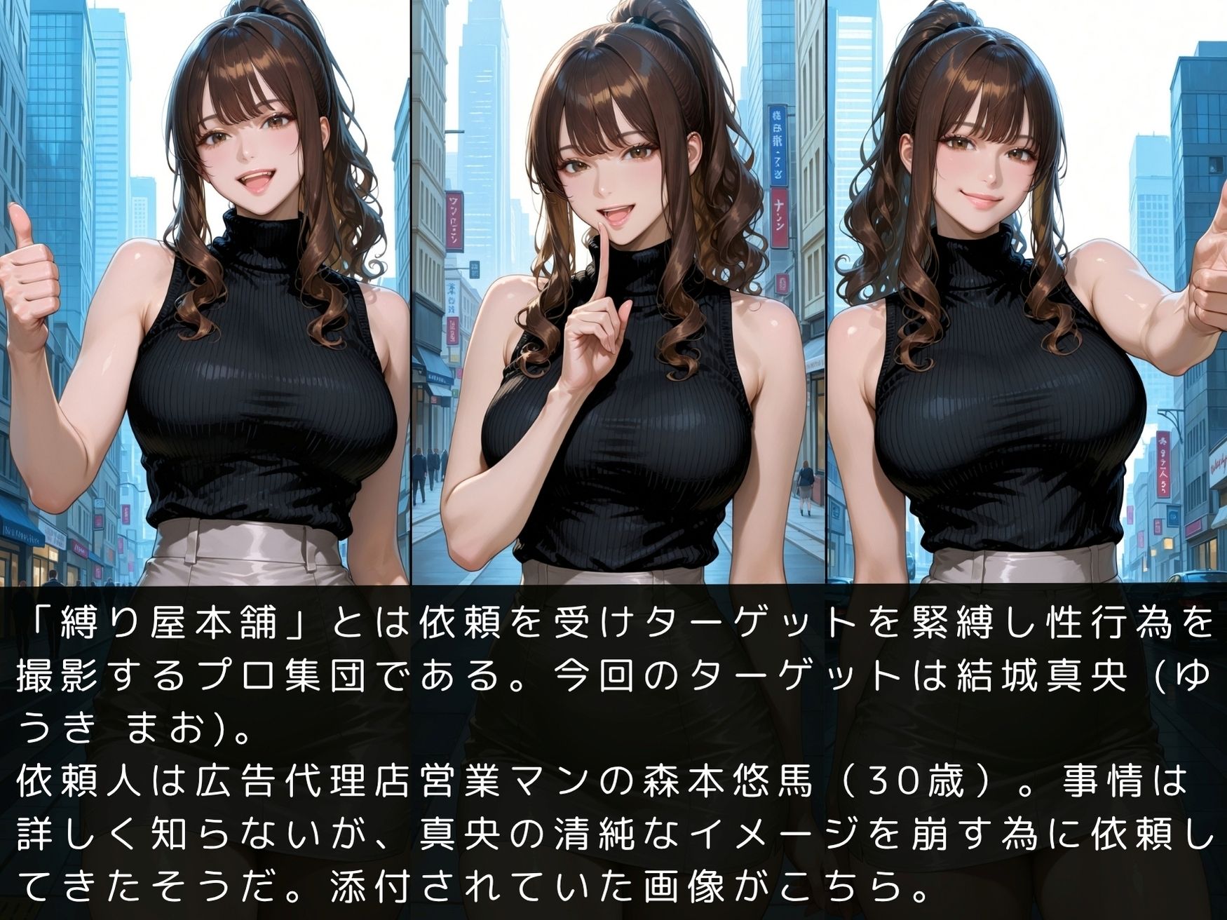 サンプル画像4:縛り屋本舗〜結城 真央の緊縛報告書(mapuememaru) [d_641894]